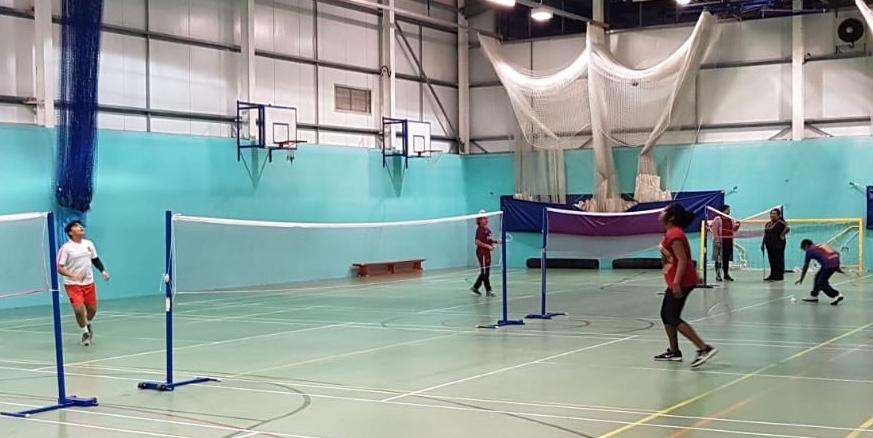 Badminton classes at Handsworth Grammar School